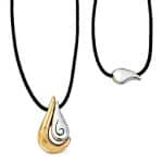 Κολιέ Blackowl Soul Year 26 Gold - Silver