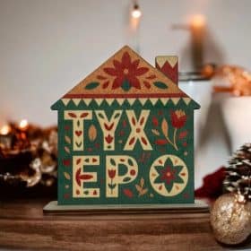 Γούρι 2D Σπίτι Τυχερό