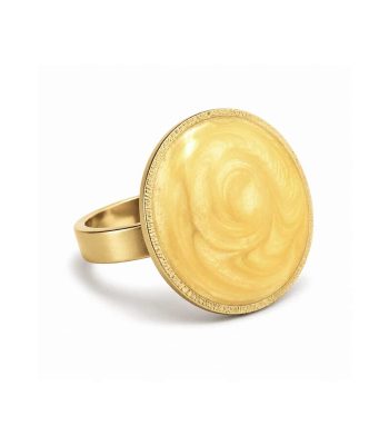 Δαχτυλίδι Chroma Round Golden Pearl