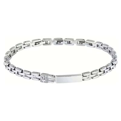 Ανδρικό Βραχιόλι Maserati Iconic JM324AVD57 Silver