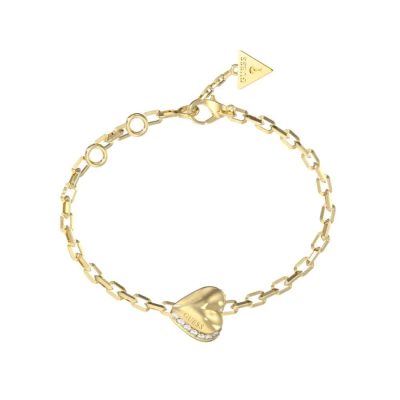 Ατσάλινο βραχιόλι Guess By Your Side Gold