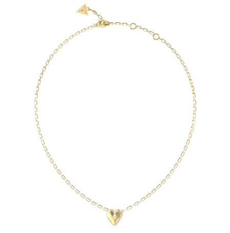 Ατσάλινο Κολιέ Guess By Your Side Gold