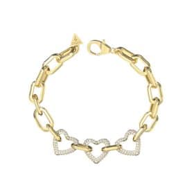 Ατσάλινο βραχιόλι Guess Beloved Gold