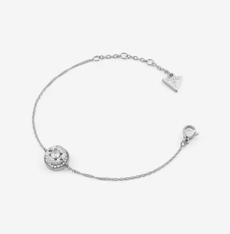 Ατσάλινο βραχιόλι Guess Till Morning Silver