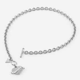Ατσάλινο Κολιέ Vintage Guess Silver