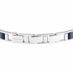 Ανδρικό Βραχιόλι Maserati JM225ATZ55 Ceramic Silver-Blue-Rose Gold