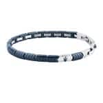 Ανδρικό Βραχιόλι Maserati JM226ATZ87 Ceramic Silver-Blue