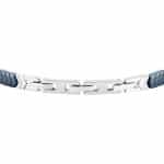 Ανδρικό Βραχιόλι Maserati JM226ATZ87 Ceramic Silver-Blue