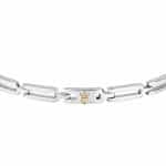 Ανδρικό Βραχιόλι Maserati Iconic JM424AVD74 Silver Gold