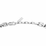 Ανδρικό Βραχιόλι Maserati Iconic JM425AVD106 Silver Black