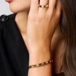 Ατσάλινο βραχιόλι Guess Ace of Diamonds Gold
