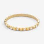 Ατσάλινο βραχιόλι Guess Ace of Diamonds Gold
