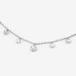 Ατσάλινο Κολιέ Guess Ace of Diamonds Silver