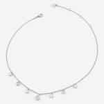 Ατσάλινο Κολιέ Guess Ace of Diamonds Silver