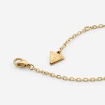 Ατσάλινο Κολιέ Guess By your Side Gold