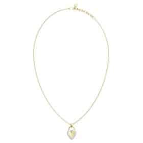 Ατσάλινο Κολιέ Guess Love Bites Heart Gold