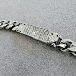 Ανδρικό Βραχιόλι Guess 4G Frontiers Silver