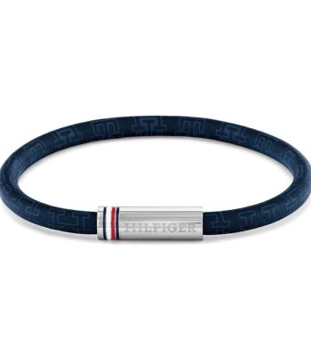 Δερμάτινο Βραχιόλι Tommy Hilfiger 2790702 Blue