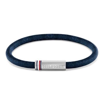 Δερμάτινο Βραχιόλι Tommy Hilfiger 2790702 Blue
