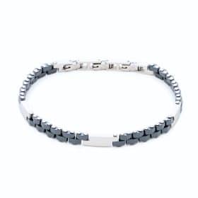 Ανδρικό Ατσάλινο Βραχιόλι Visetti 51C-BR328SC Silver-Grey
