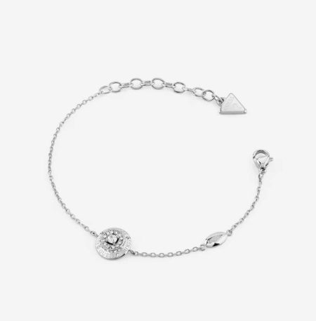 Ατσάλινο βραχιόλι Guess Spark Silver
