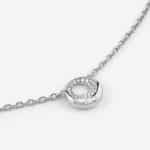 Ατσάλινο Κολιέ Guess Moon Drops Silver