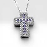 Σταυρός Eterna Silver από ασήμι 925