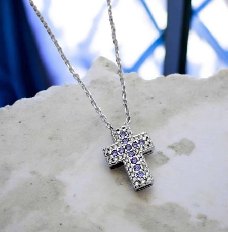 Σταυρός Eterna Silver από ασήμι 925