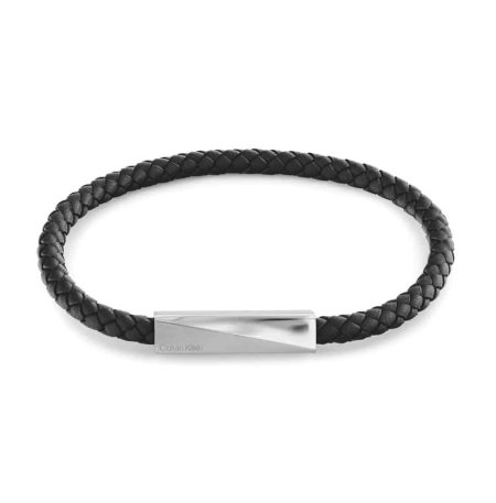 Δερμάτινο Βραχιόλι Calvin Klein 35100055 Black