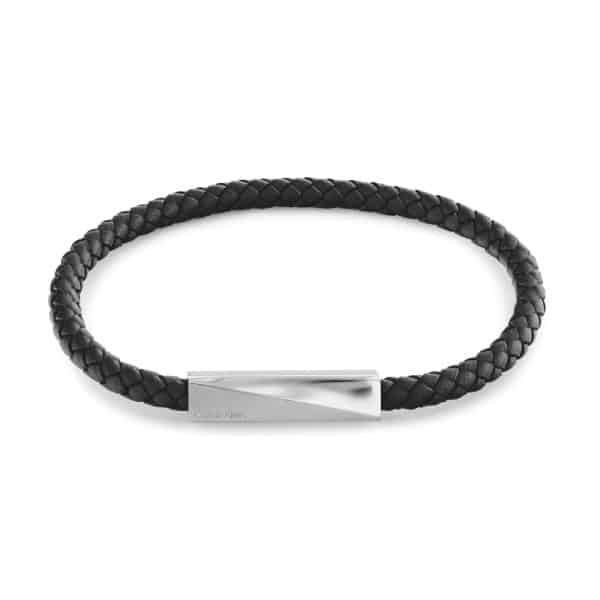 Δερμάτινο Βραχιόλι Calvin Klein 35100055 Black