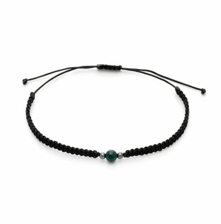 Ανδρικό Βραχιόλι Lifelikes Green Stone