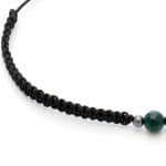 Ανδρικό Βραχιόλι Lifelikes Green Stone