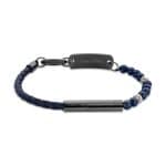 Ανδρικό βραχιόλι Cerruti Duas Grey Blue