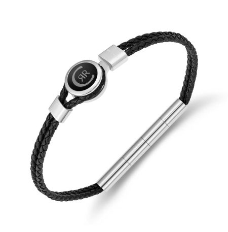 Ανδρικό βραχιόλι Cerruti Vincenzo Black