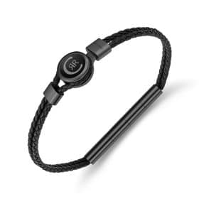 Ανδρικό βραχιόλι Cerruti Vincenzo Total Black