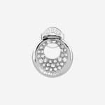 Ατσάλινα Σκουλαρίκια Guess Moon Drops Silver