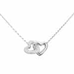 Ατσάλινο Κολιέ Guess Beloved Silver