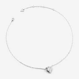 Ατσάλινο Κολιέ Guess By Your Side Silver