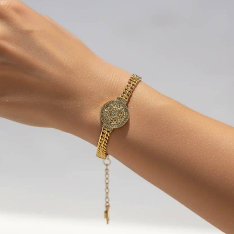 Βραχιόλι So Cute Aurelios Medusa Gold