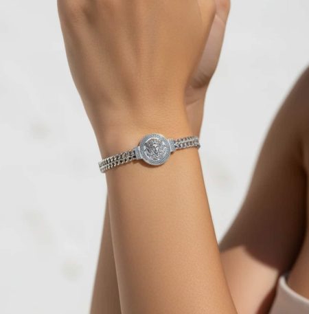 Βραχιόλι So Cute Aurelios Medusa Silver