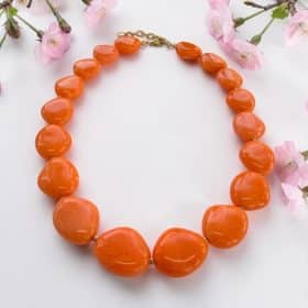Κολιέ Peebls Coral Sunset Necklace