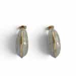 Ατσάλινα Σκουλαρίκια Peebls Pearl Glow Statement Earrings