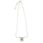 Κολιέ So Cute White Square Beaded Eye Miyuki