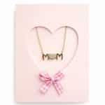 Κολιέ So Cute Mom Heart Sparkle Gold