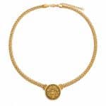 Κολιέ So Cute Medora Chain Medallion Gold