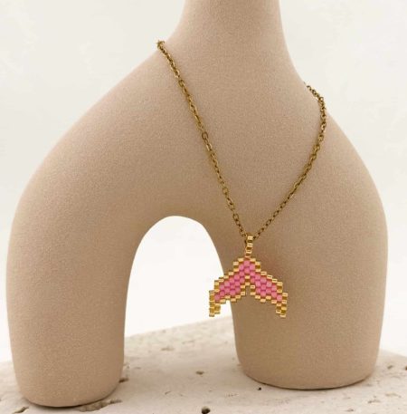 Κολιέ Peebls Pink Dolphin