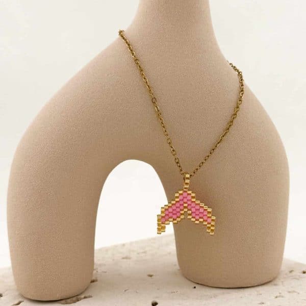 Κολιέ Peebls Pink Dolphin
