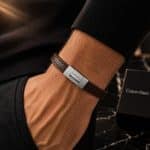 Δερμάτινο Βραχιόλι Calvin Klein 35100021 Brown