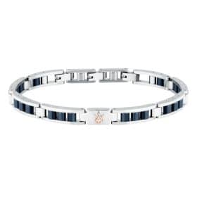 Ανδρικό Βραχιόλι Maserati JM225ATZ58 Ceramic Silver Blue