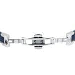 Ανδρικό Βραχιόλι Maserati Iconic JM2269LA02 Blue Leather